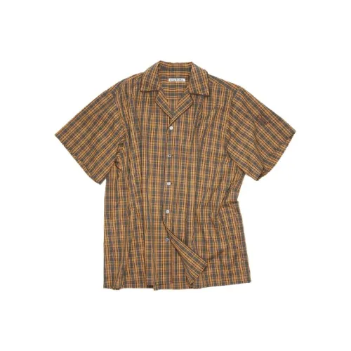 ACNE STUDIOS Рубашка Унисекс Коричневый Зеленый