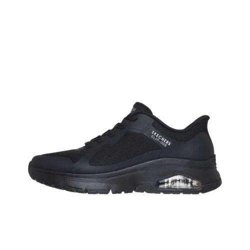 Skechers Uno Low Топ Кэжуал Мужской Черный