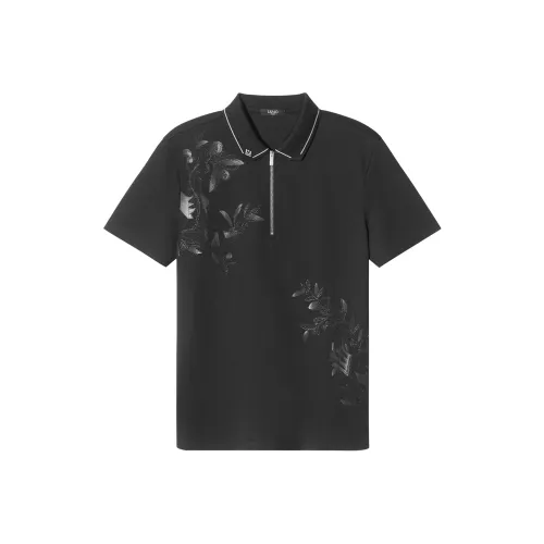 LIU·JO UOMO Поло Мужское Черное