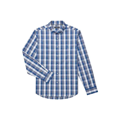 HAZZYS Длинный рукав мужская рубашка