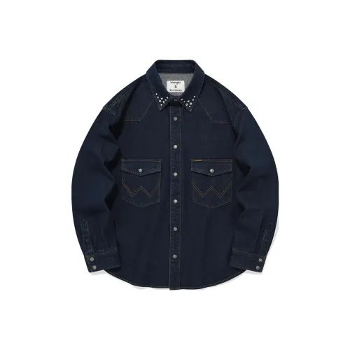 COVERNAT Синие Унисекс Рубашки