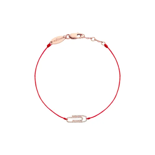 Redline 18K Розовое золото браслеты с алмазами женские