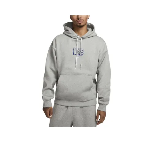 Nike Solo Swoosh Толстовка Мужская Темно-Серый Смешанный Цвет