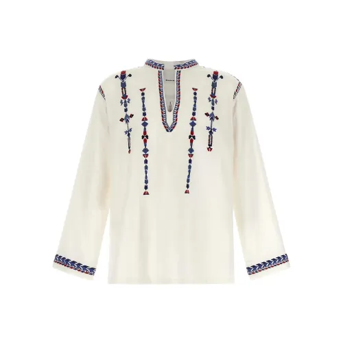 ISABEL MARANT ETOILE SS25 Рубашка Мужская Белая