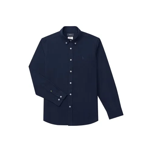 HAZZYS Длинный рукав мужская рубашка
