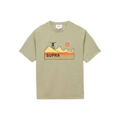 SUPRA Песочный коричневый Унисекс Футболка