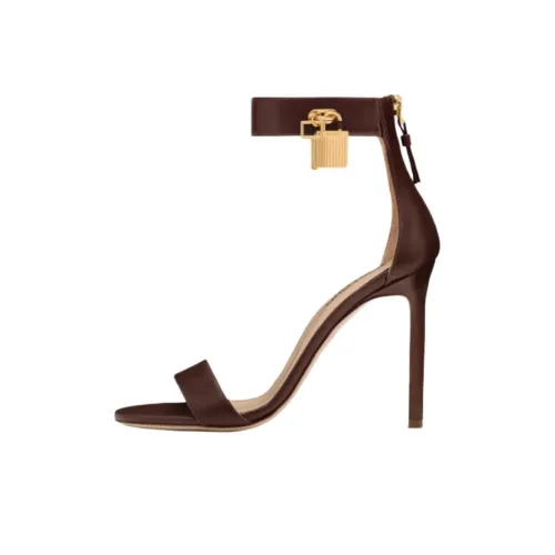 TF One Ремешок Сандалии 10,5 см Женские Коричневый