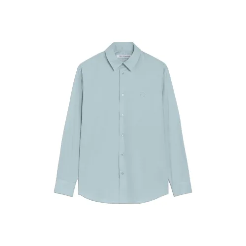 TRUSSARDI Мужские Синие Рубашки