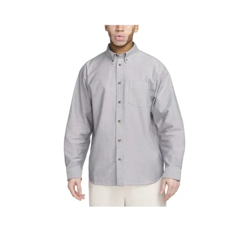 Nike Темно-серые Мужские Рубашки