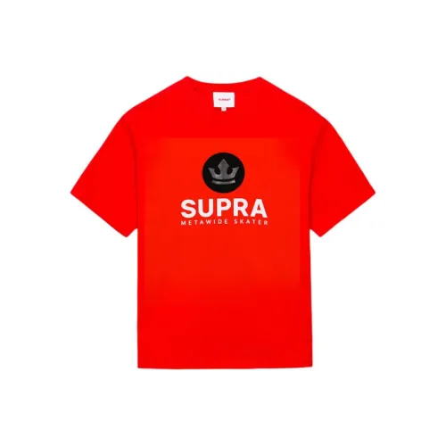 SUPRA Красный Унисекс Футболки