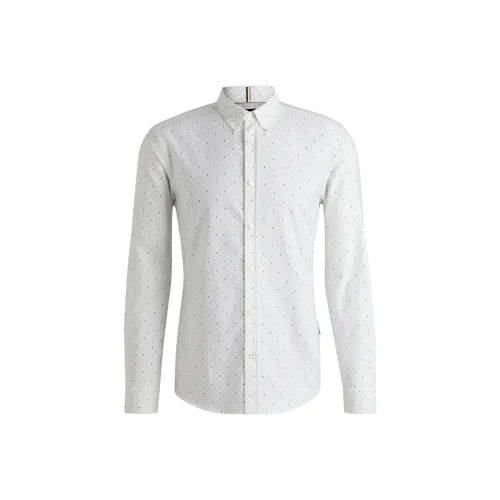 Hugo Boss Белые Мужские Рубашки