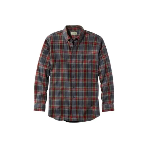 L.L.Bean Gray Мужские Рубашки