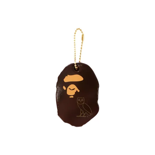 A BATHING APE Брелоки Унисекс Коричневый