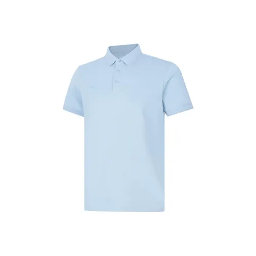LINING Поло Мужское Светло-Синий