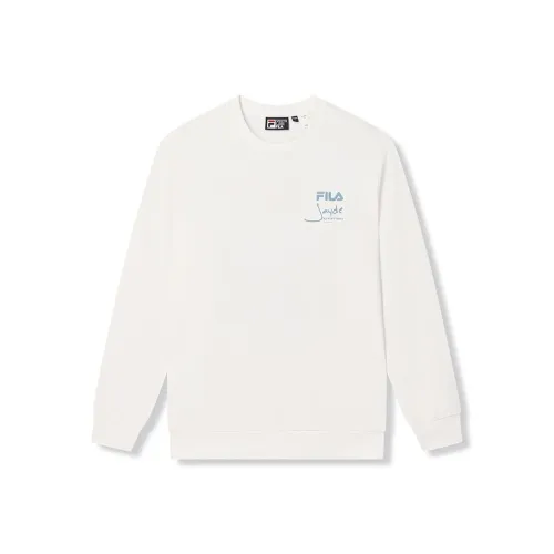 FILA Cloud White Мужские Свитшоты