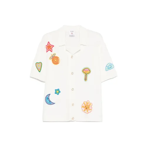 CASABLANCA SS25 Рубашка Мужская Белая