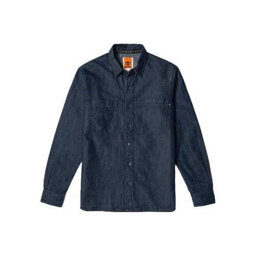 Timberland Рубашка Мужская Ink Синий