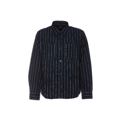 A.P.C. Joint Paragraph Blue Men's Shirts A.P.C. Joint Paragraph Синий Мужские Рубашки