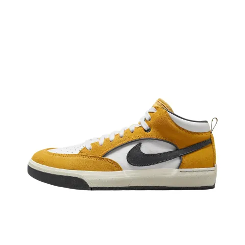 Nike SB React Leo MID Топ Кроссовки для скейтбординга Мужские Золотые