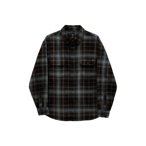 Vans Mayhill Черный/Серый/Синий Мужские Рубашки