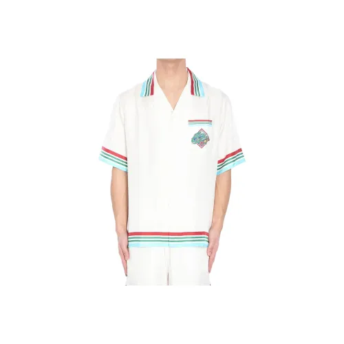 CASABLANCA SS25 Рубашка Мужская Белая