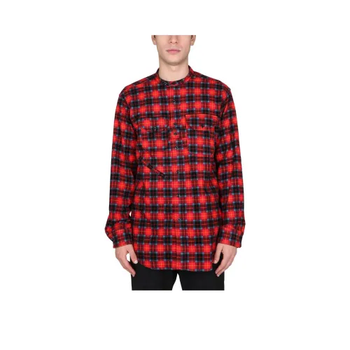 Рубашка Мужская Красная от сотрудничества Engineered Garments