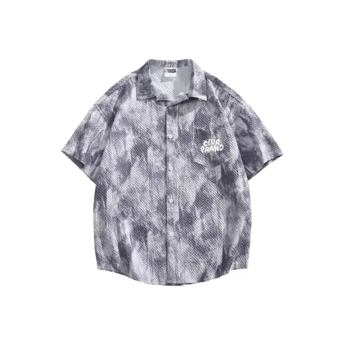 Рубашка унисекс цвет парижский грязно-серый