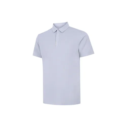 LINING Поло Мужское Серый Голубь