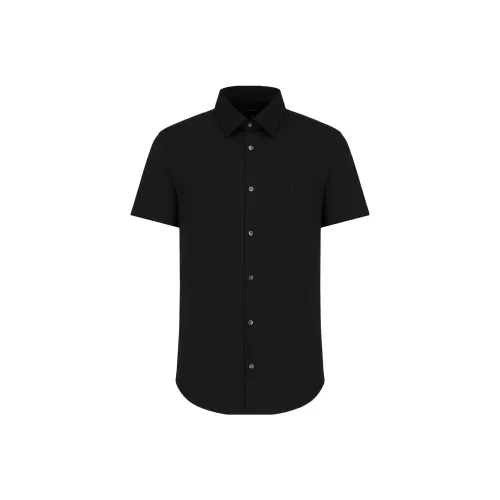 EMPORIO ARMANI Рубашка Мужская Черная