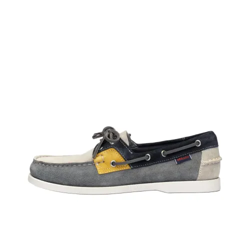 Sebago Мужские повседневные туфли Low Top Серые Мужские