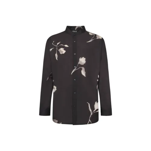 EMPORIO ARMANI Рубашка Мужская Черная