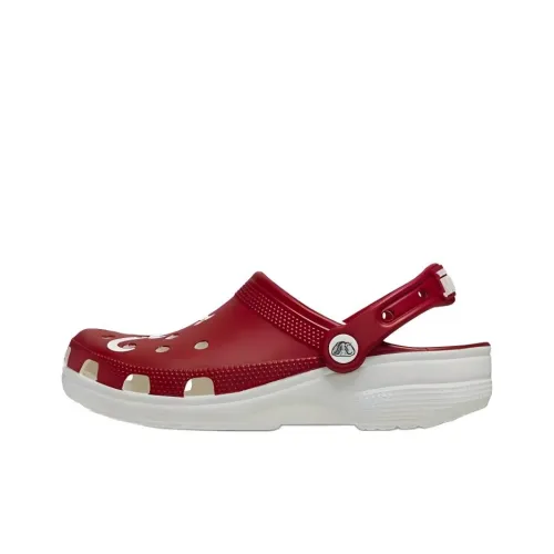 Crocs Classic Clog Sabo Унисекс Красный