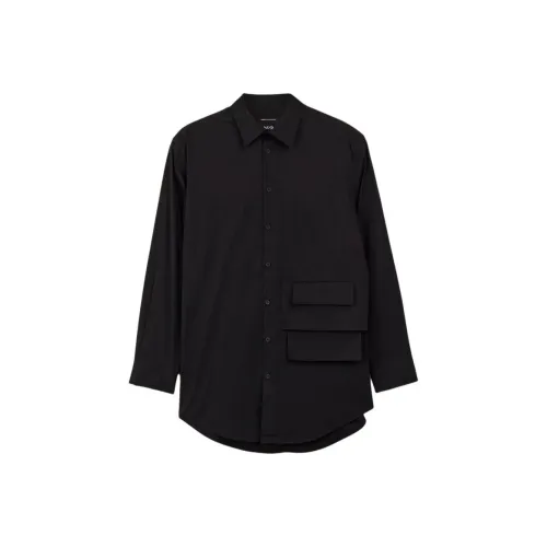 Y 3 Мужские Черные Рубашки