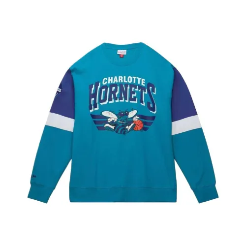 NBA x MITCHELL NESS Charlotte Hornets Толстовка Мужская Синяя
