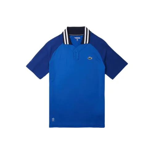 LACOSTE Collaboration Daniel Medvedev Collaboration Blue Men's Polo