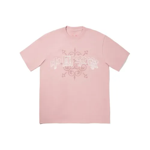 Т-рубашка с подкладкой унисекс туманно-розовый