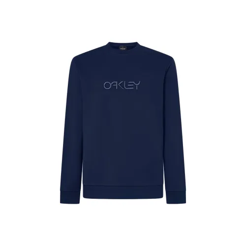 Oakley Вышитый Свитшот Мужской Морской Синий