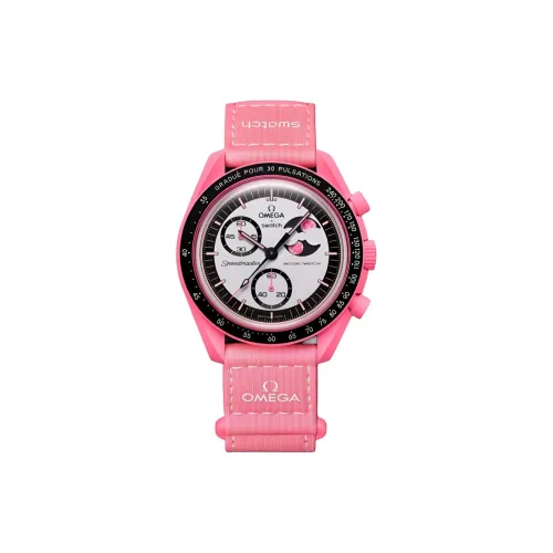 Swatch Quartz Movement Унисекс Часы 42 мм Белые