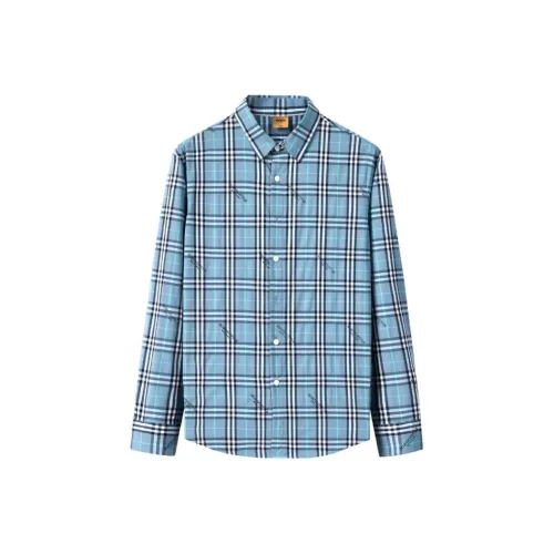 EDENBO Светло-синие мужские рубашки