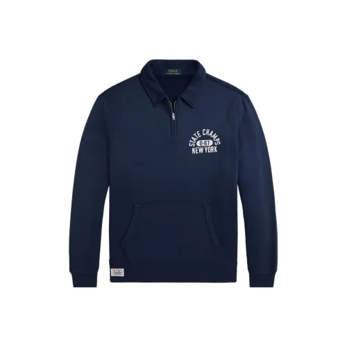 Polo Ralph Lauren SS24 Свитшот Мужской Морской Синий