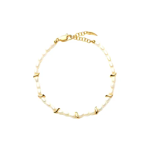 Браслеты Missoma из латуни с покрытием из 18K золота унисекс золото