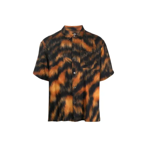 Stussy Мужские Черные Рубашки