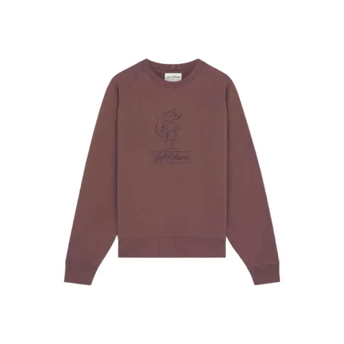 Maison Kitsune Толстовка Унисекс Шоколадно-коричневый