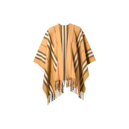 Burberry Шерсть Шали Хаки Женские