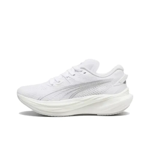 PUMA Deviate NITRO 3 Беговые кроссовки Низкий Топ Белый Женский