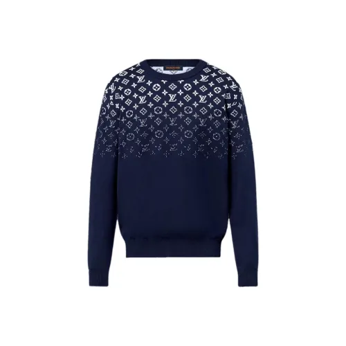 LOUIS VUITTON Толстовка Мужской Морской Синий