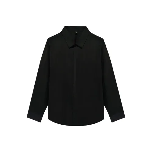 WILD LEADER Черная унисекс рубашка