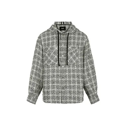 YLDP Черно-белая унисекс рубашка