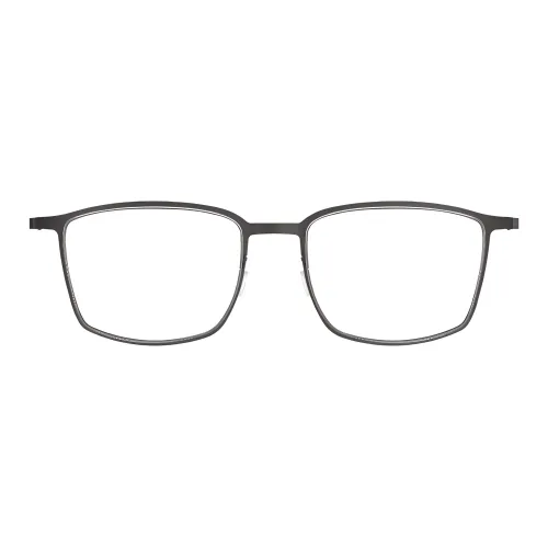 LINDBERG Титан Прямоугольные Оправы для очков Унисекс Черный