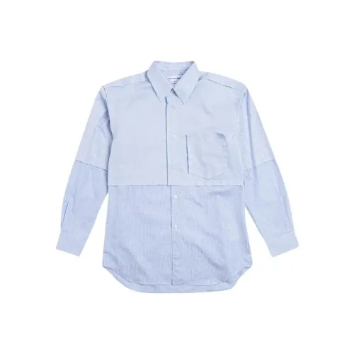 COMME DES GARCONS SHIRT Светло-синяя мужская рубашка